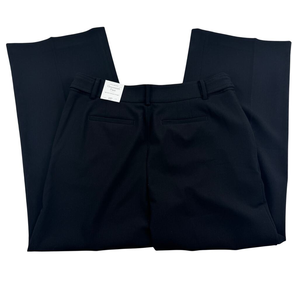 Talbots Greenwich Wide Leg Viscose Classic Timeless Trousers Women's Size 12P - Picture 3 of 6